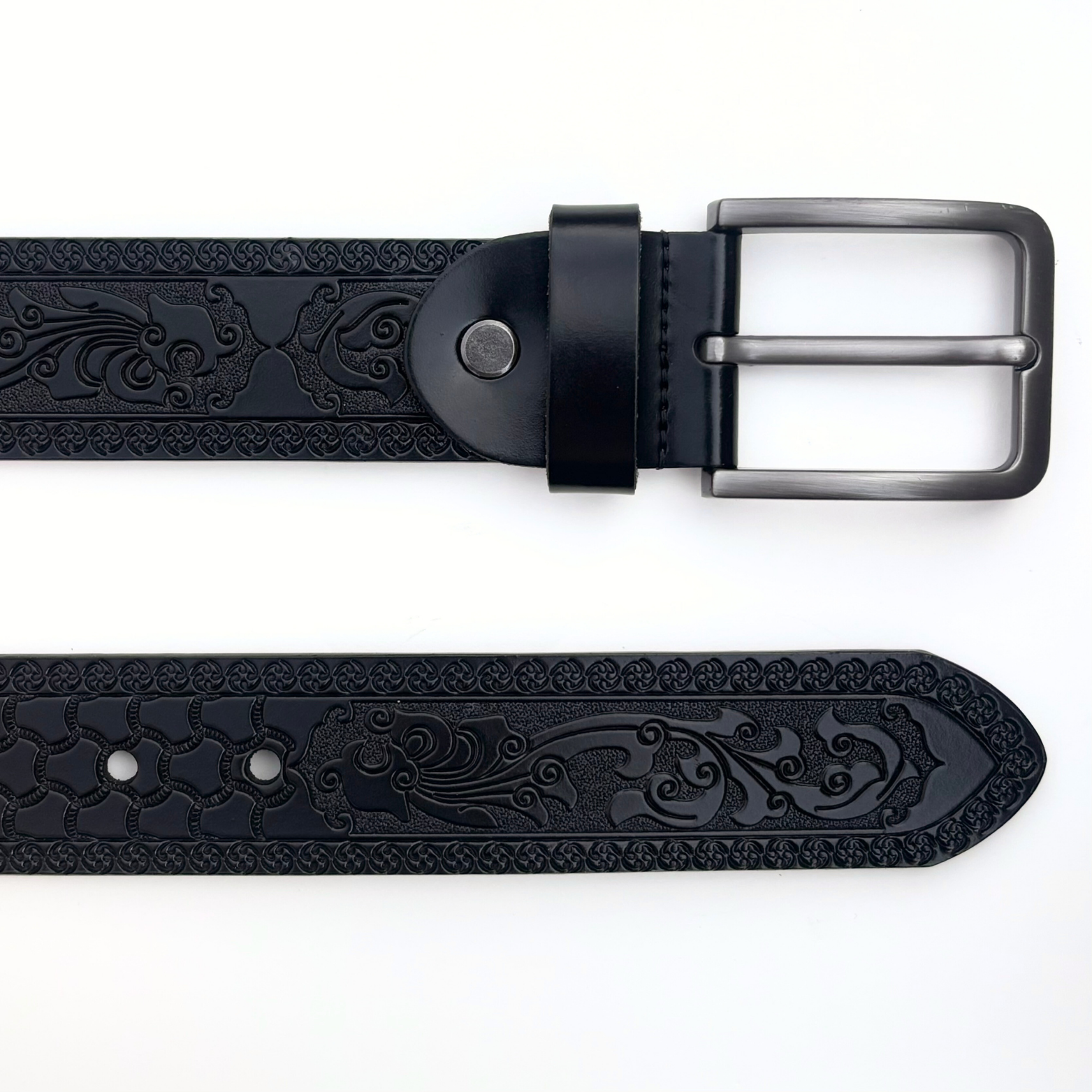 【BOHEMIAN SEOUL】24FW CLASSIC SQUARE BELT (BLACK) Designer fashion, Seoul-fully created | W Concept
